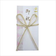 DK993  PREMIUM WASHI花結 ドットピンク