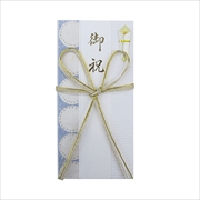 DK994  PREMIUM WASHI花結 ドットブルー