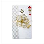 DK998  PREMIUM WASHI寿金封　花格子