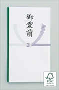 DT583A 柾仏多当・御霊前 10枚入 中袋無